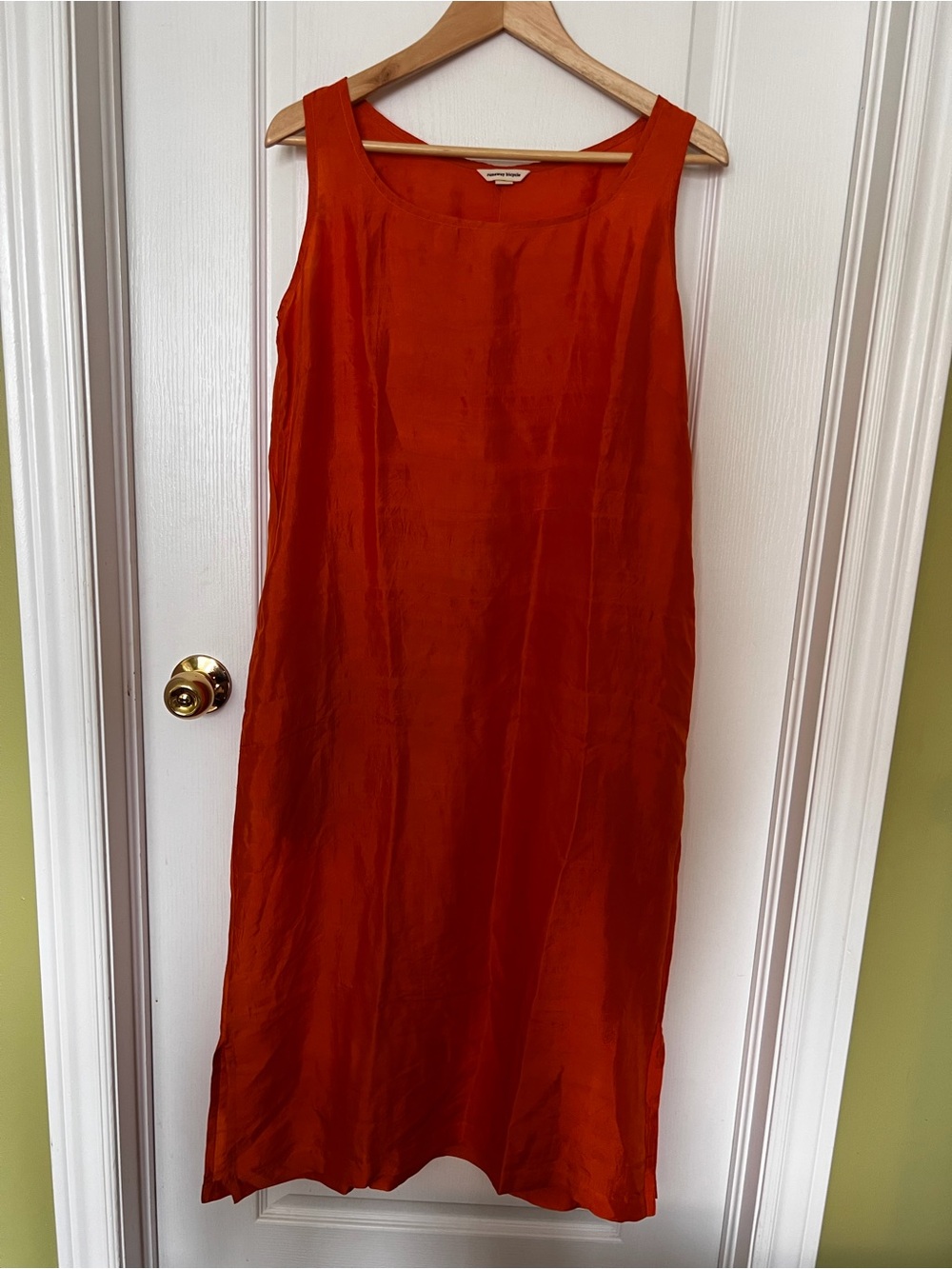 Runway Bicycle Silk Midi Dress, Small